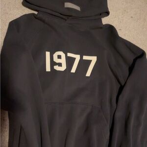 Essentials Charcoal Hoodie